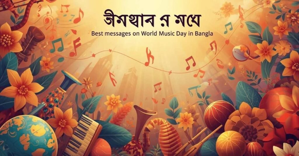 বিশ্ব সঙ্গীত দিবস এর শুভকামনা, Best messages on World Music Day in Bangla