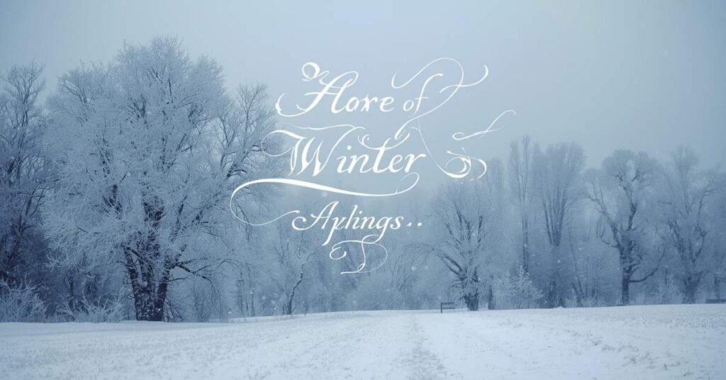 শীতকাল নিয়ে ইংরেজি ক্যাপশন