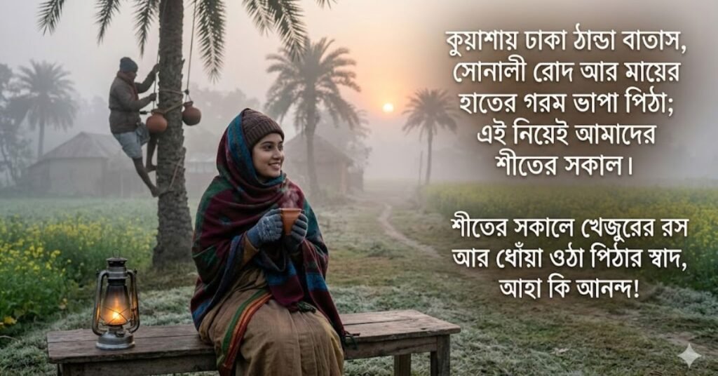 শীতের সকাল নিয়ে সেরা লাইন, শীতের সকাল নিয়ে স্টেটাস