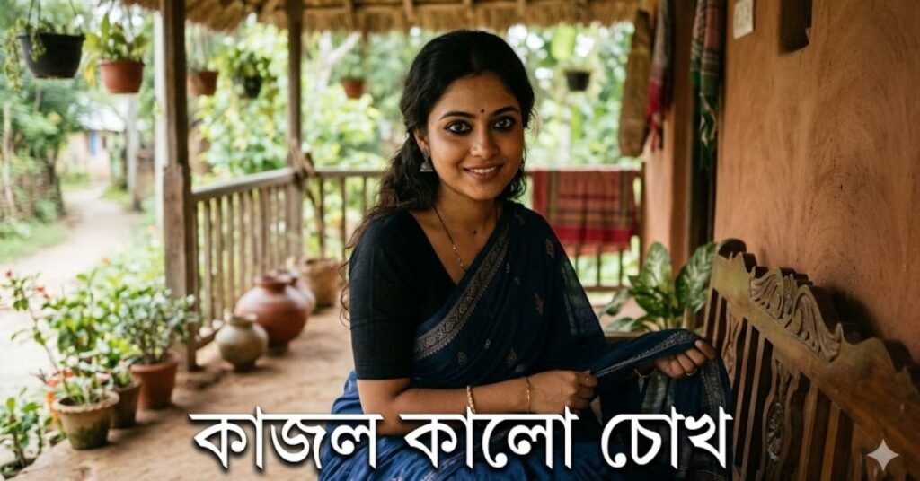কাজল কালো চোখ নিয়ে ক্যাপশন