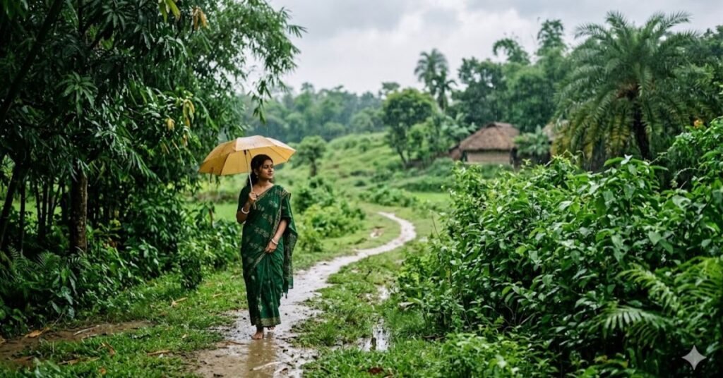 প্রকৃতি ও বৃষ্টি নিয়ে ক্যাপশন