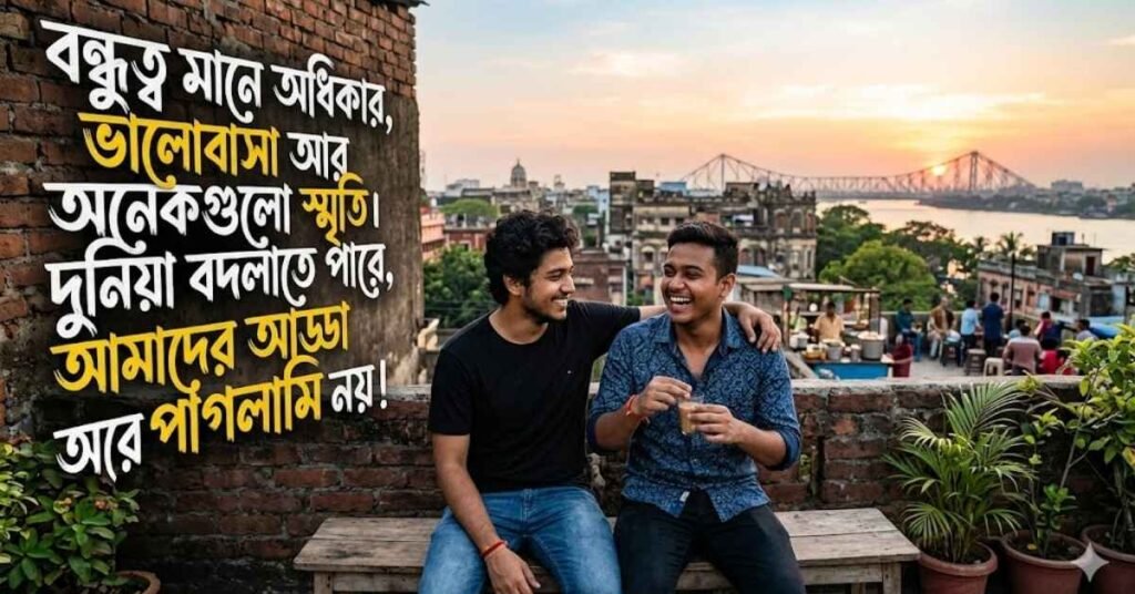 বন্ধুত্ব নিয়ে attitude ক্যাপশন বাংলা