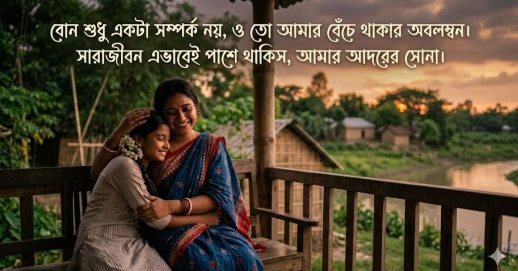 বোনের জন্য আবেগী স্ট্যাটাস বাংলা