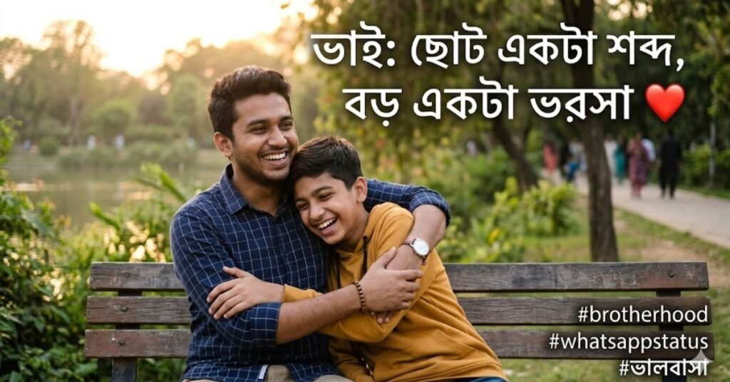ভাই নিয়ে WhatsApp স্ট্যাটাস