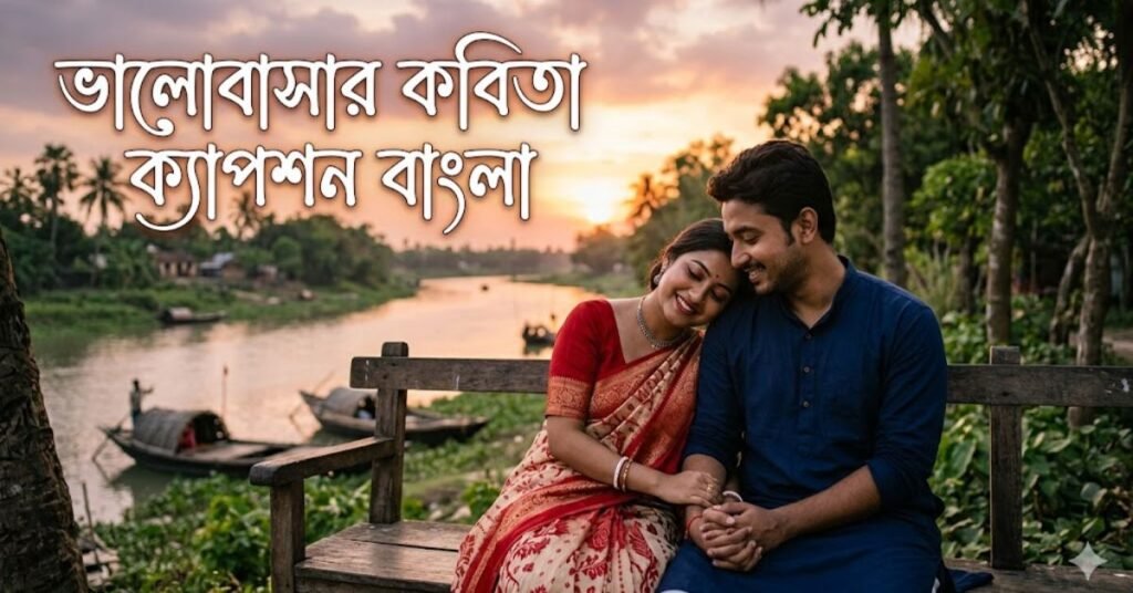ভালোবাসার কবিতা ক্যাপশন বাংলা