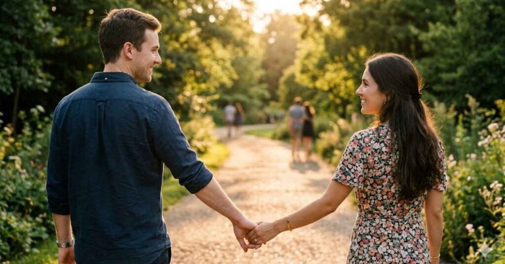 রোমান্টিক হাত ধরা নিয়ে ক্যাপশন