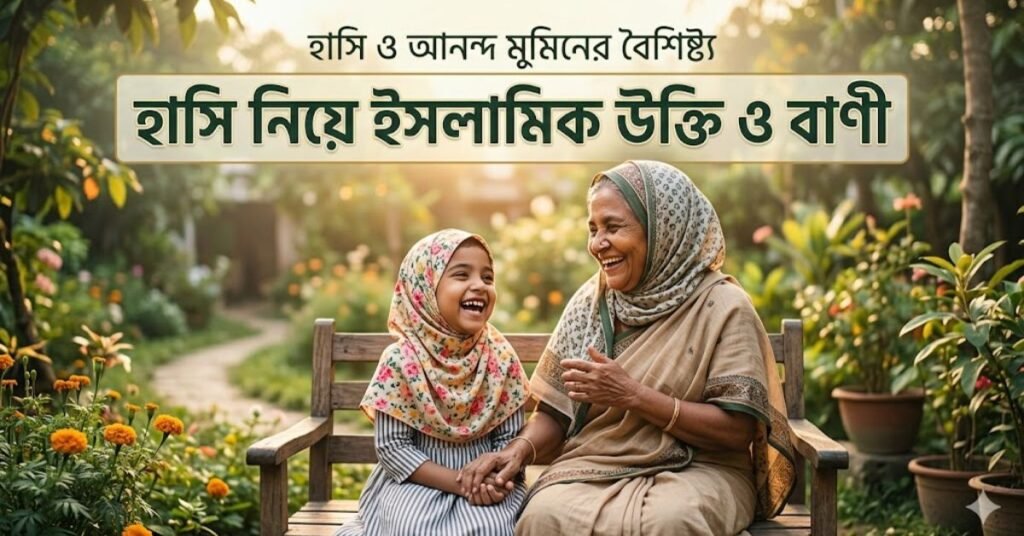 হাসি নিয়ে ইসলামিক উক্তি ও বাণী