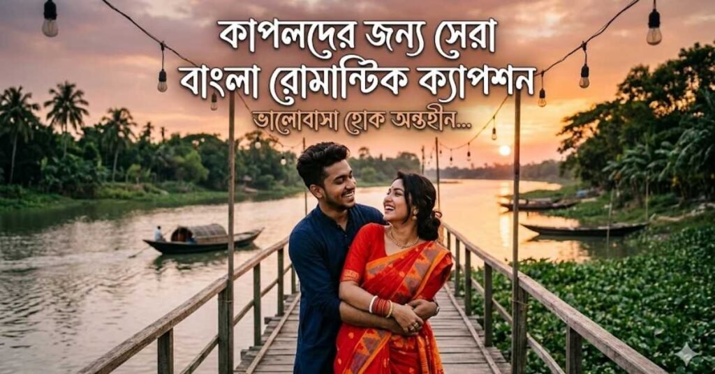 কাপলদের জন্য সেরা বাংলা রোমান্টিক ক্যাপশন