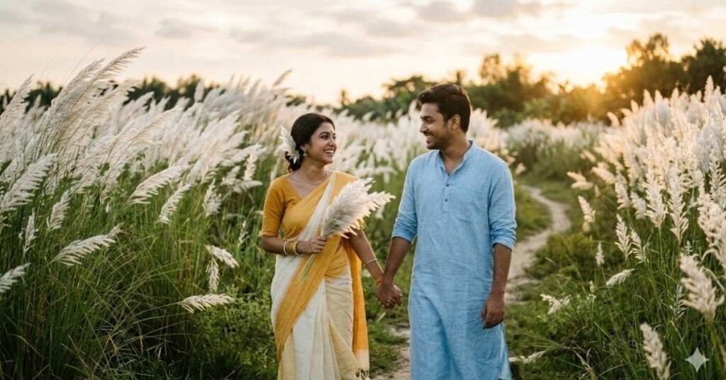 কাশফুল নিয়ে রোমান্টিক ক্যাপশন