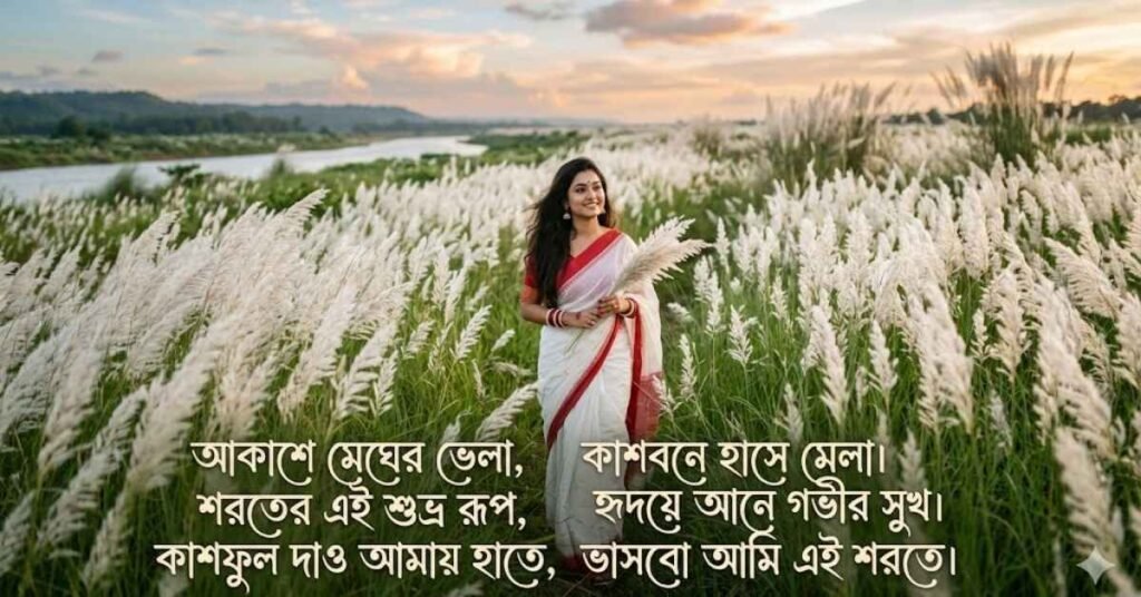 কাশফুল নিয়ে সুন্দর কবিতা