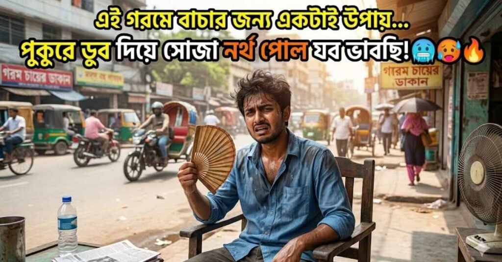 গরম নিয়ে মিম স্টাইল ক্যাপশন ও punchlines