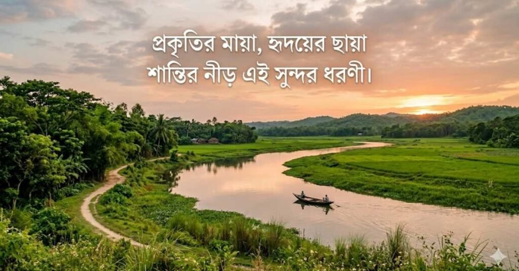 প্রকৃতি নিয়ে বাংলা ক্যাপশন সেরাটা