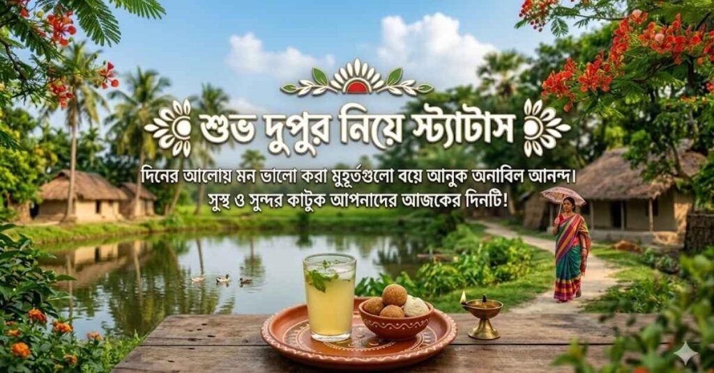 শুভ দুপুর নিয়ে স্ট্যাটাস