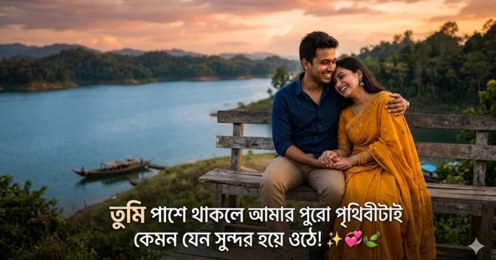 স্মার্ট ও ইউনিক রোমান্টিক ক্যাপশন বাংলা