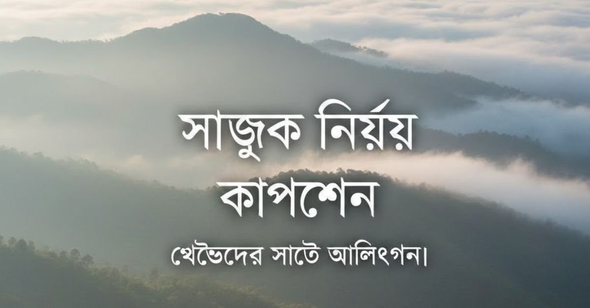 সাজেক নিয়ে ক্যাপশন