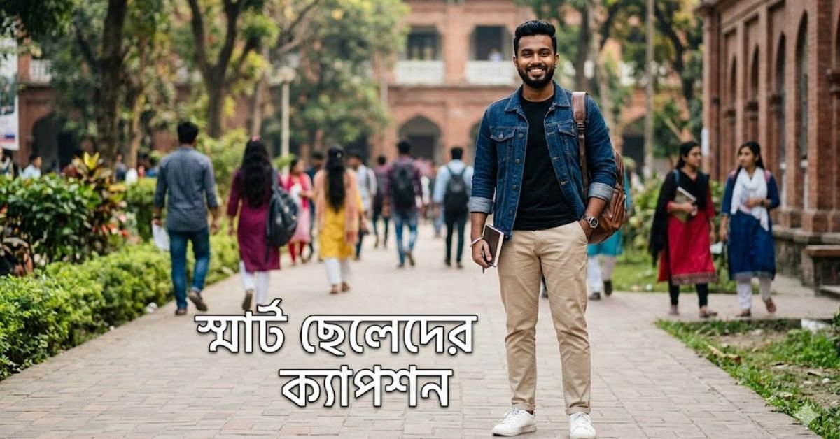 স্মার্ট ছেলেদের ক্যাপশন
