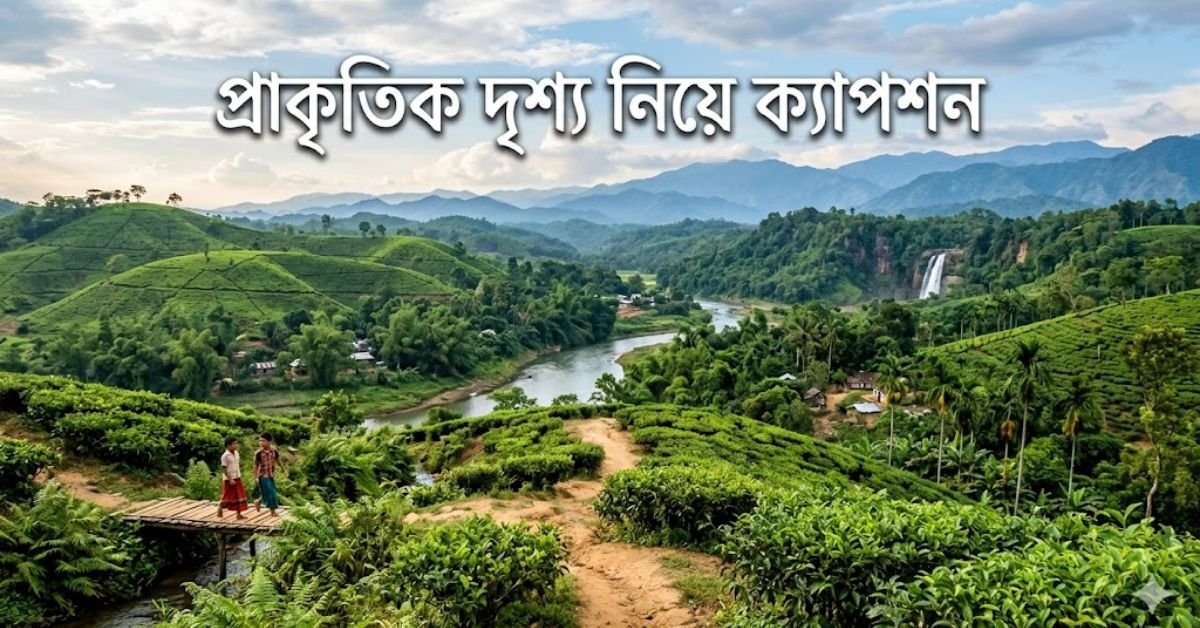 প্রাকৃতিক দৃশ্য নিয়ে ক্যাপশন