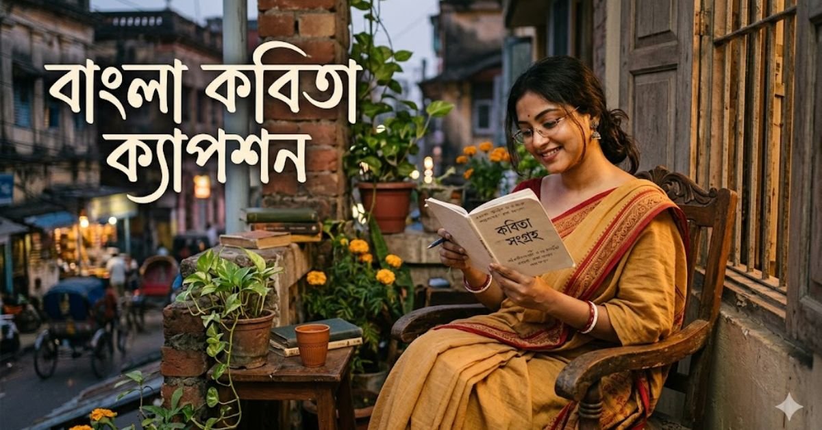 বাংলা কবিতা ক্যাপশন