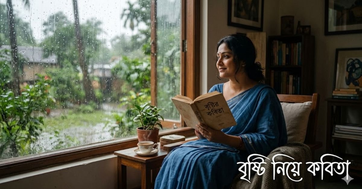 বৃষ্টি নিয়ে কবিতা ক্যাপশন