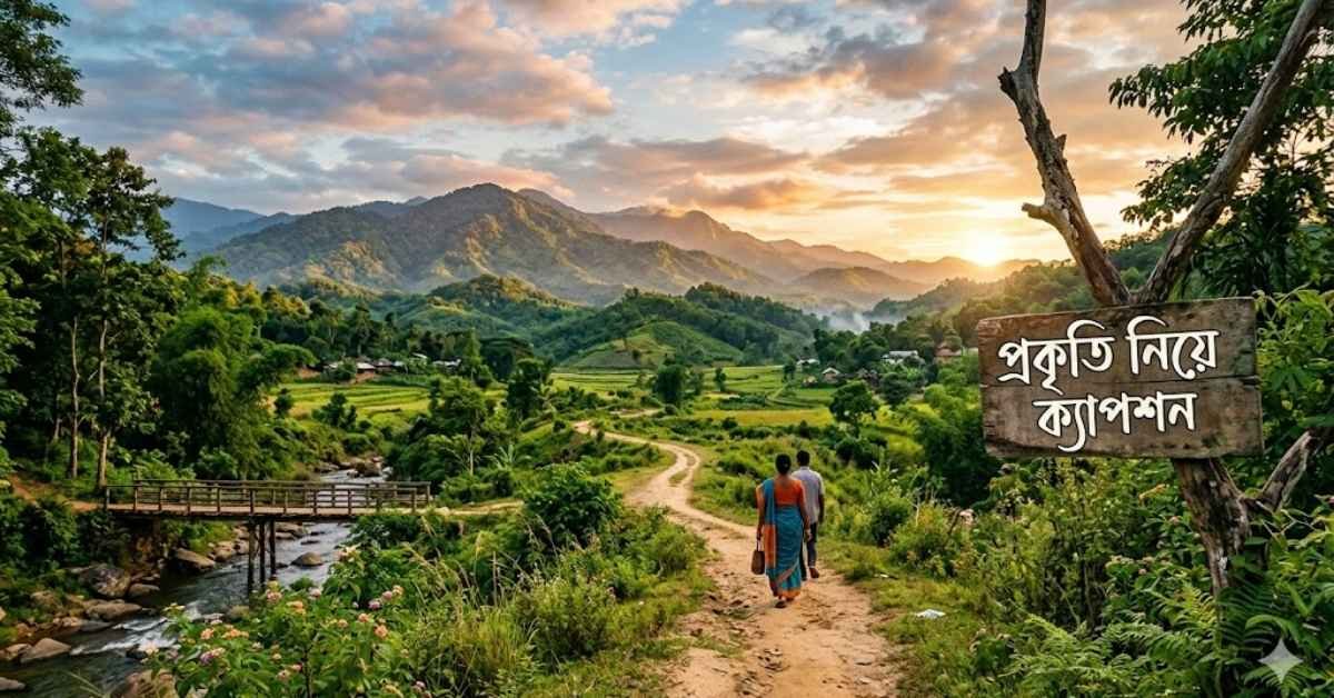 প্রকৃতি নিয়ে ক্যাপশন